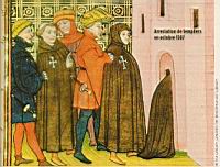 Arrestation des Templiers eu octobre 1307